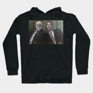 Father and son portrait Hoodie